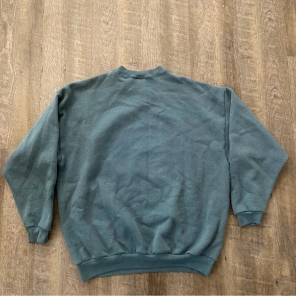 SOLD. Vintage 90s Grandma Crewneck Sweater Size XL - Picture 3 of 4